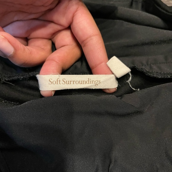 Soft Surroundings Black Leggings - Picture 6 of 7